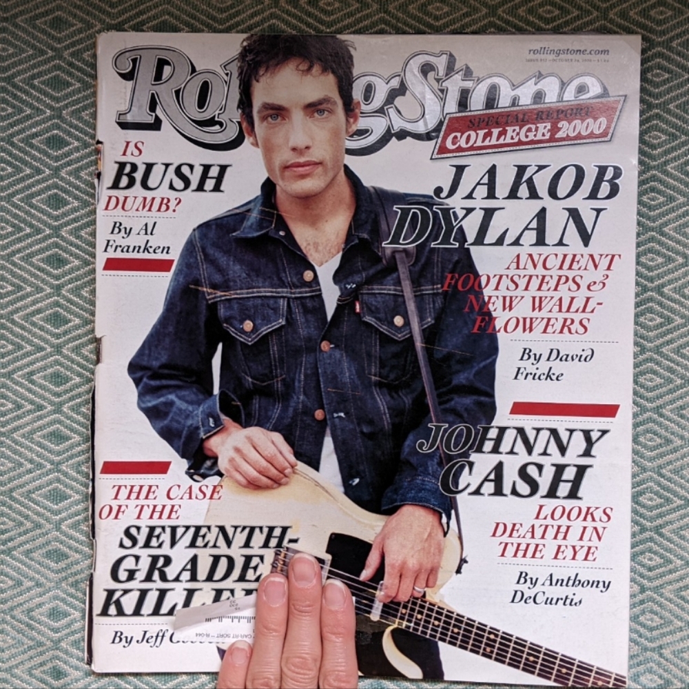 Vintage Rolling Stone Magazine October 2000- Issue 852